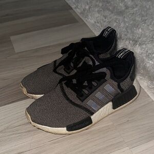Adidas NMD R1 Black and Tan Sneakers